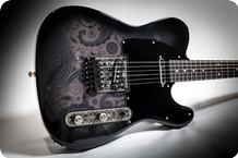 Mithans Guitars Ink 2018 Black Paisley