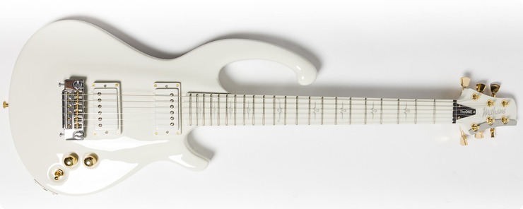 Mithans Guitars Theone 2017 White