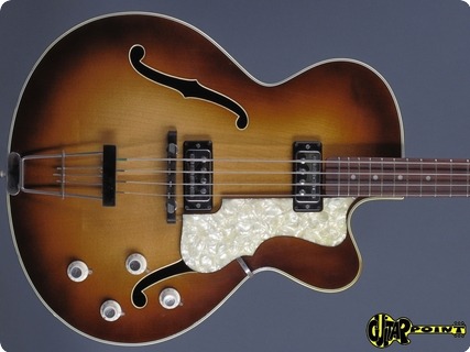 Höfner / Hofner 500/5 1964 Sunburst   Mint !!!