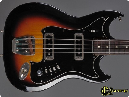 Hagstrom H2b 1967 Sunburst 