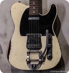 Fender Custom Telecaster CS Yuriy Shishkov Masterbuilt Olympic White Relic