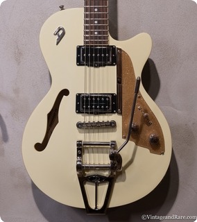 Duesenberg Starplayer Tv Outlaw Vintage White