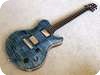 Nik Huber Guitars Dolphin II Brazilian Rosewood Neck with CITES 2011 Blue