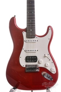 Fender Custom Shop Custom Dlx Stratocaster Candy Red Flame 2011