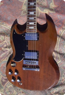 Gibson Sg Standard Lefty Left 1982 Natural