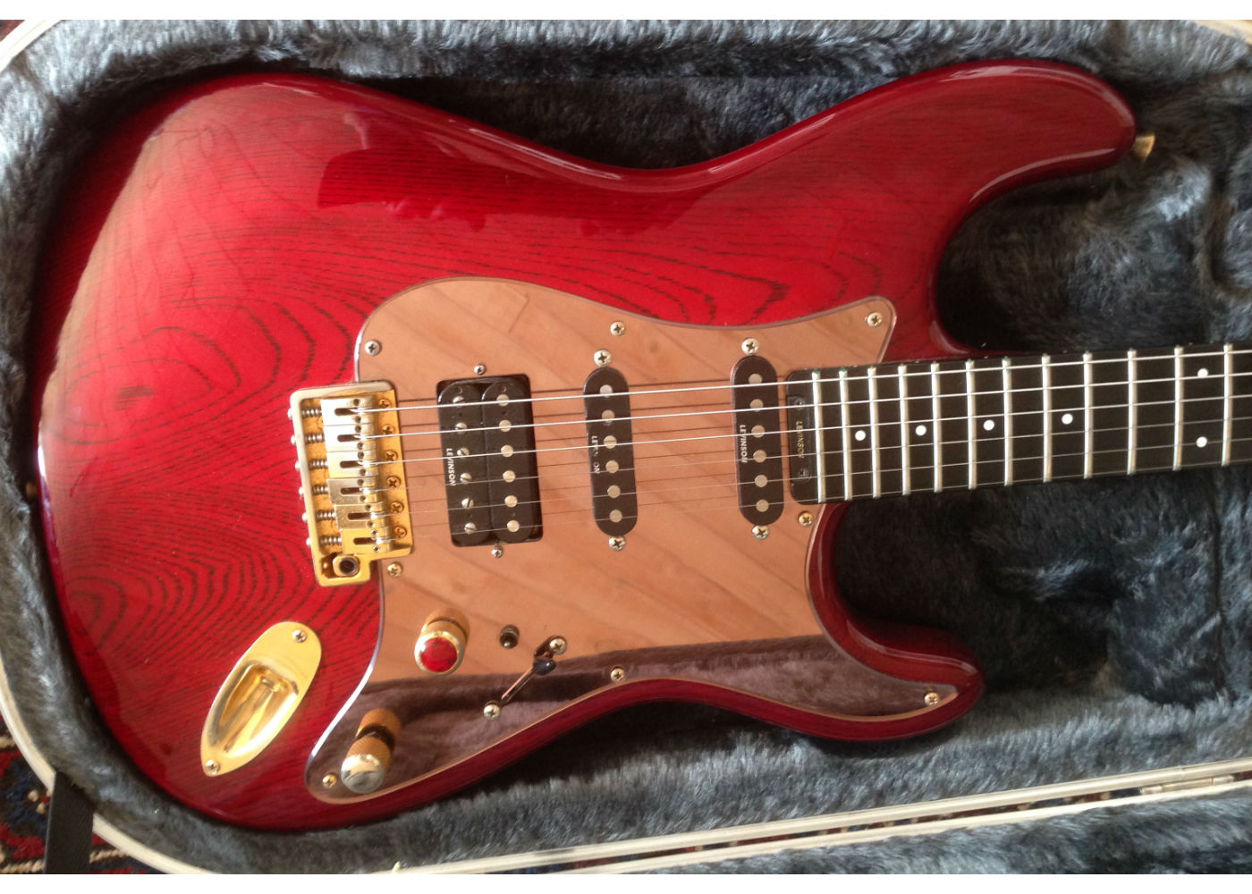 Blade Guitars RH 4 One Owner As New! 1996 Seethru Red Guitar For Sale Mega Music