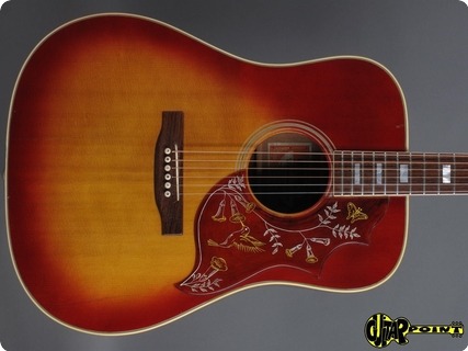 Gibson Hummingbird 1972 Cherry Sunburst