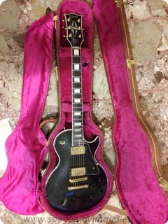 Gibson Les Paul Custom Signed By Gus G! Ohsc 1992 Black