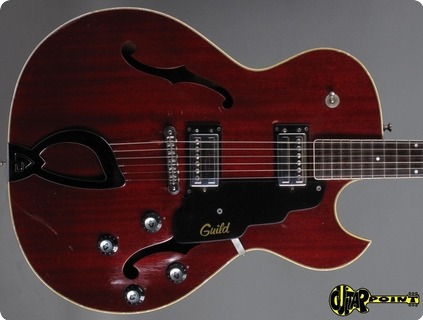 Guild Starfire Ii 1973 Cherry