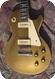 Gibson Les Paul Standard Gold Top P90 1969-Gold  Top