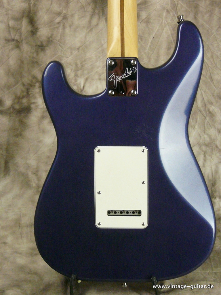 Fender Strat Plus 1990 Midnight Blue Guitar For Sale Vintage