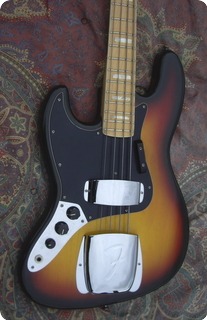 Fender Jazz Bass Lefty Left 1977 Sunburst