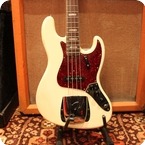 Fender Vintage 1966 Fender Jazz Bass Custom Colour White Original Guitar