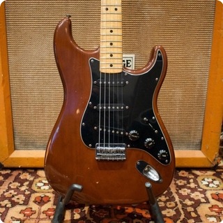Fender Vintage 1978 Fender Usa Mocha Brown Maple Stratocaster Guitar