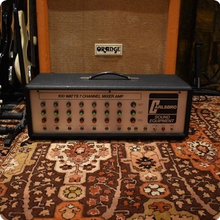 Carlsbro Vintage 1970s Carlsbro 100w Pa Valve Amplifier Original Cover