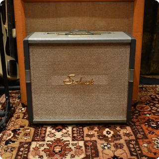 Selmer Vintage 1960s Selmer Rotary Selectortone Truvoice Grey Blue Amplifier