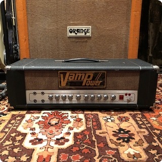 Vampower Vintage 1970s Vampower Mk1 Mk1a 100w Valve Amplifier Head