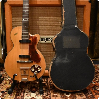 Hofner Vintage 1957 Hofner Club 50 Blonde Hollow Guitar Original Case