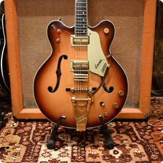 Gretsch Vintage 1966 Gretsch Viking G6187 Two Tone Sunburst Guitar Ohsc