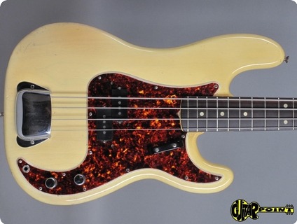 Fender Precision   P Bass 1965 Blond Over Ash