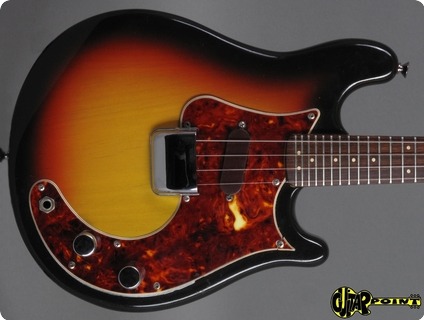 Fender Mandocaster   4 String Mandolin 1966 3 Tone Sunburst