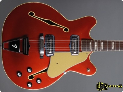 Fender Coronado Ii 1967 Candy Apple Red