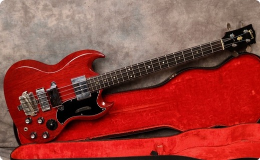 Gibson Eb3 1965 Cherry Red