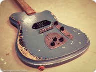 Vuorensaku Guitars T Junior Supacruiser Aged Gulf Blue