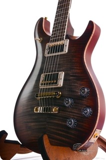 Prs Mccarty 594 Wood Library 10 Top Satin Charcoal Cherryburst