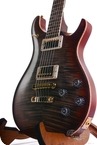 PRS McCarty 594 Wood Library 10 Top Satin Charcoal Cherryburst