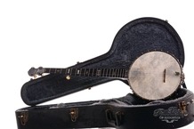 W.A. Cole Coles Eclipse 5string Open Back Banjo 1903