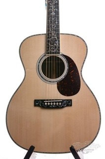 Martin Om42 Custom Shop Tree Of Life Honduras Italian Spruce