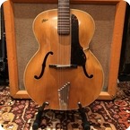 Hofner Vintage 1956 1957 Hofner Senator Natural Blonde Acoustic Guitar