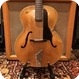 Hofner Vintage 1956 1957 Hofner Senator Natural Blonde Acoustic Guitar