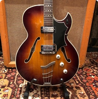 Hofner Vintage 1965 Hofner President Florentine Thinline 66 Electric Guitar