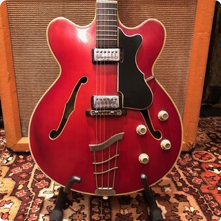 Hofner Vintage 1964 Hofner Verithin Cherry Red Electric Guitar Original Case