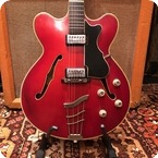 Hofner Vintage 1964 Hofner Verithin Cherry Red Electric Guitar Original Case