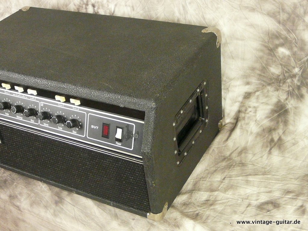 Ampeg SVT 1987 Black Tolex Amp For Sale Vintage Guitar Oldenburg