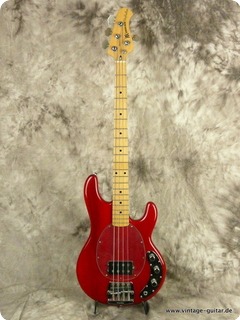 Musicman Stingray Bass 1981 Red