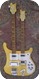 Rickenbacker 4080 Double Neck Guitar/Bass 1980-White Yellow