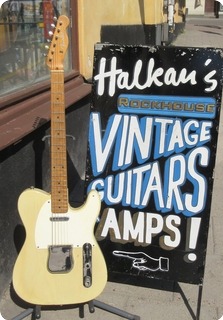 Fender Telecaster Refinished 1958 Blonde