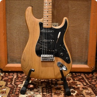 Fender Vintage 1977 Fender Stratocaster Refin Natural Maple Electric Guitar