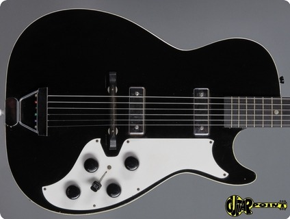 Silvertone Stratotone Model 1420 1962 Black