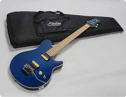 Musicman Sterling Axis Ax 40 2016 Translucent Blue