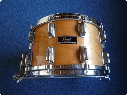 Pearl Drums Et814x  1980 Natural Maple