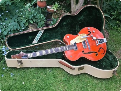 Gretsch 6120 Country Gentleman Fixed Arm Bigsby 1955 Orange Stain