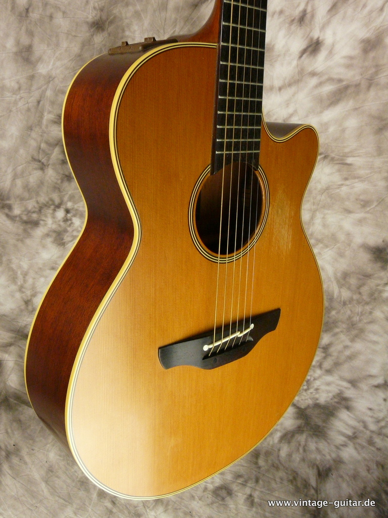 Takamine EN 30C 1990's Natural Guitar For Sale Vintage Guitar