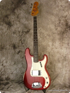 Fender Precision Bass 1966 Candy Apple Red