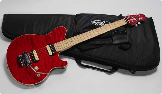 Musicman Sterling Axis Ax 40 2016 Translucent Red