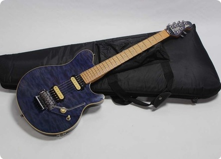 Musicman Sterling Axis Ax 40 2016 Translucent Blue
